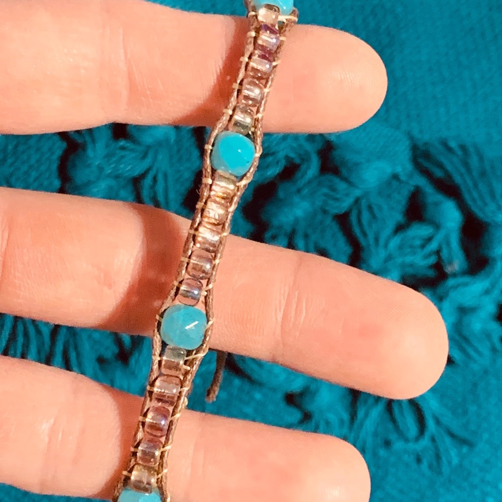 Handmade beaded bracelet